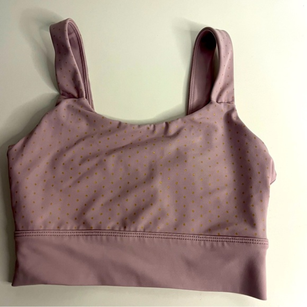 ALL FENIX Twilight Blush Sports Bra Blush Gold XS